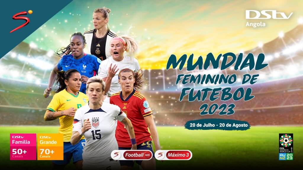DStv anuncia cobertura do Mundial de Futebol Feminino da FIFA 2023